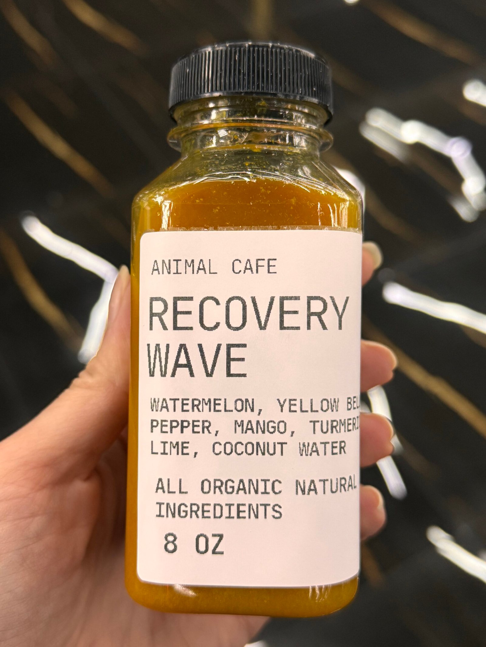 Recovery Time · 8 oz